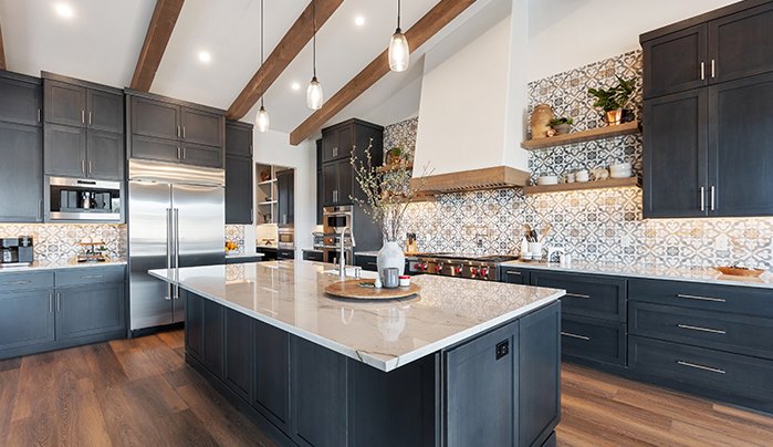 Large Kitchen Interior – Construction Company Karaikal – KTR Builders