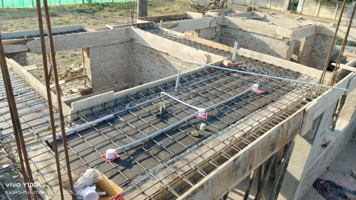 RCC Slab Reinforcement – Construction Company Karaikal
