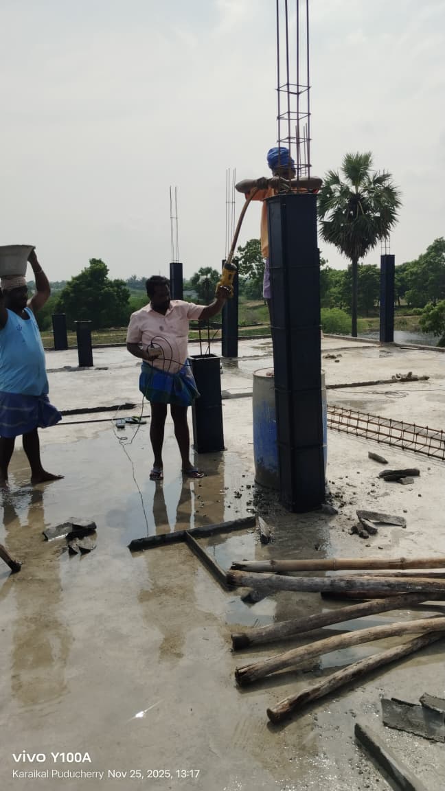 Multi-Floor Building Construction – KTR Builders Karaikal