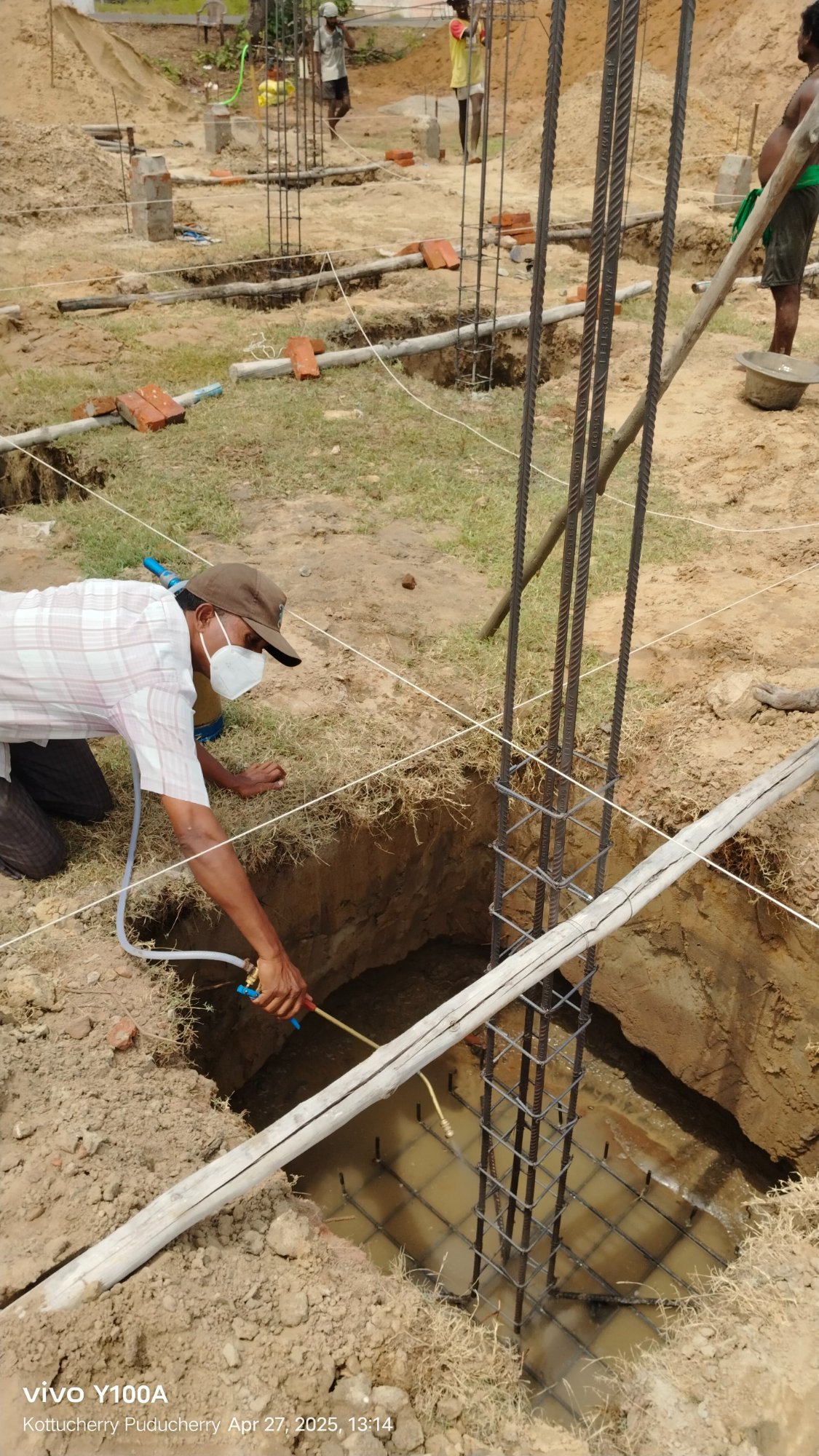 Column Foundation – KTR Builders Karaikal – KTR Builders